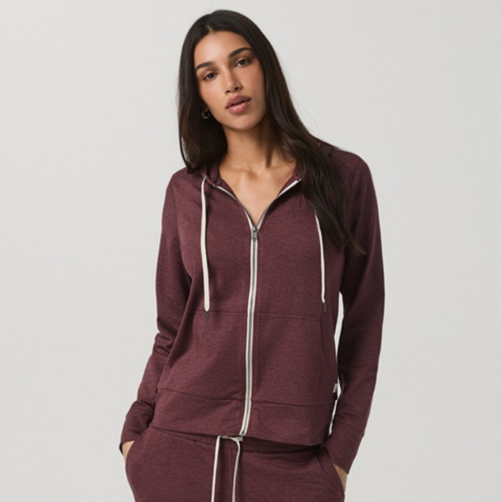VUORI Halo Performance Hoodie 2.0 Fig Heather XS